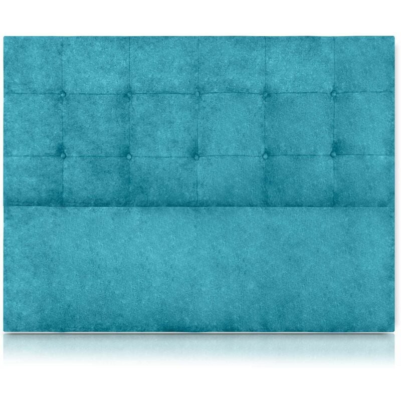 

Cabecero Atenea Tapizado Nido Antimanchas Turquesa de SonnoMattress 130X120x8cm