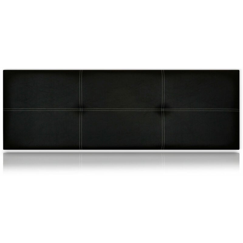 

Cabecero Poseidón Tapizado en Polipiel Negro de SonnoMattress 145X50x5cm
