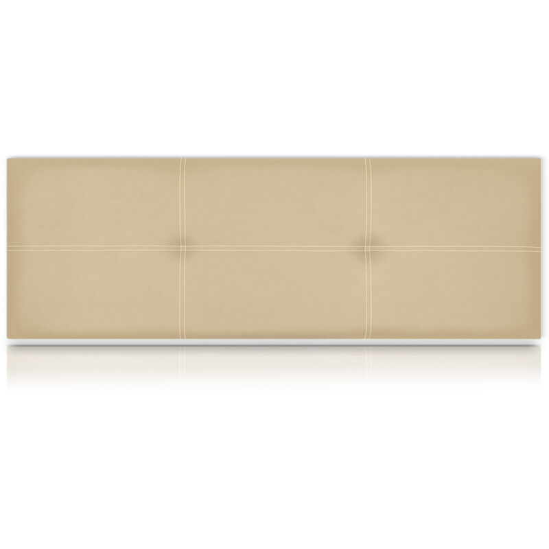 

Cabecero Poseidón Tapizado en Polipiel Beige de SonnoMattress 145X50x5cm