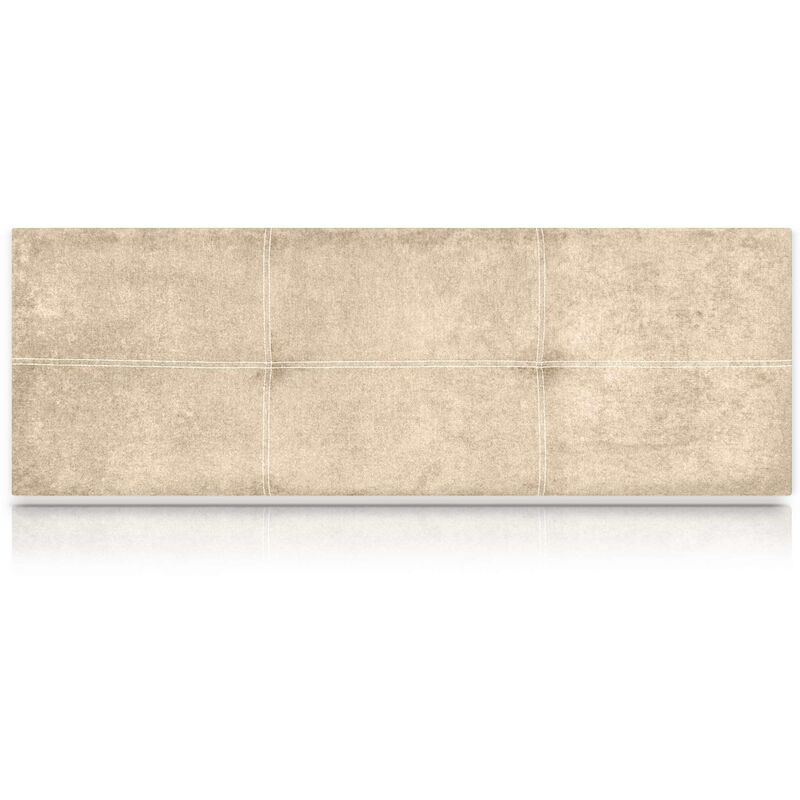 

Cabecero Poseidón Tapizado Nido Antimanchas Beige de SonnoMattress 210X50x5cm