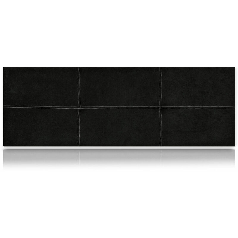 

Cabecero Poseidón Tapizado Nido Antimanchas Negro de SonnoMattress 190X50x5cm
