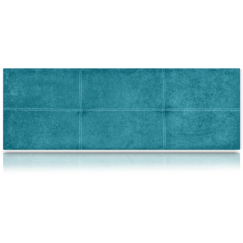 

Cabecero Poseidón Tapizado Nido Antimanchas Turquesa de SonnoMattress 130X50x5cm