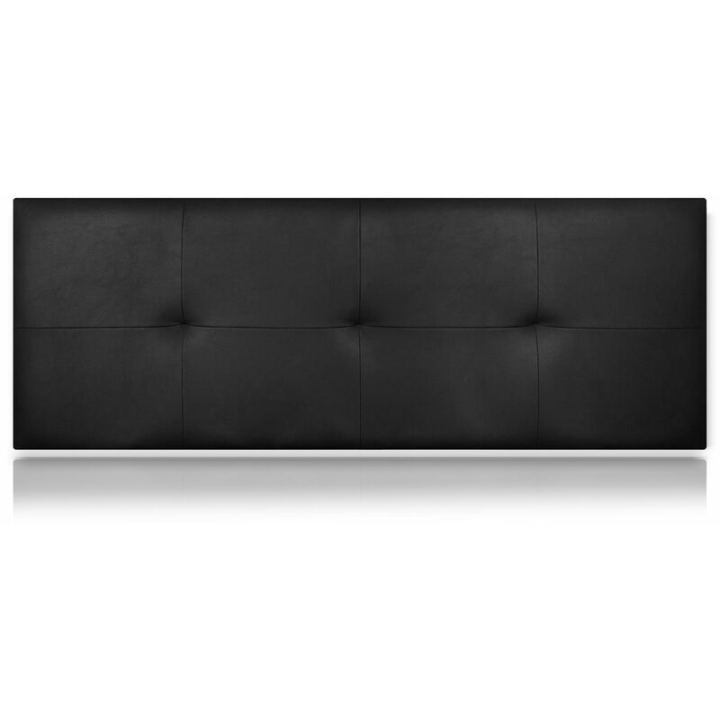 

Cabecero Zeus Tapizado en Polipiel Negro de 190X50x5cm - Sonnomattress