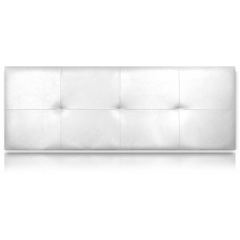 

Cabecero Zeus Tapizado en Polipiel Blanco de 160X50x5cm - Sonnomattress