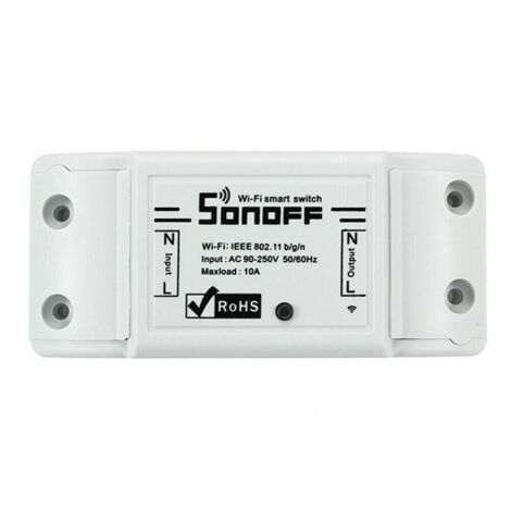 Sonoff Basic Commutateur Dométic Wifi Commutateur Intelligent Pour L'application Alexa Google à La Maison