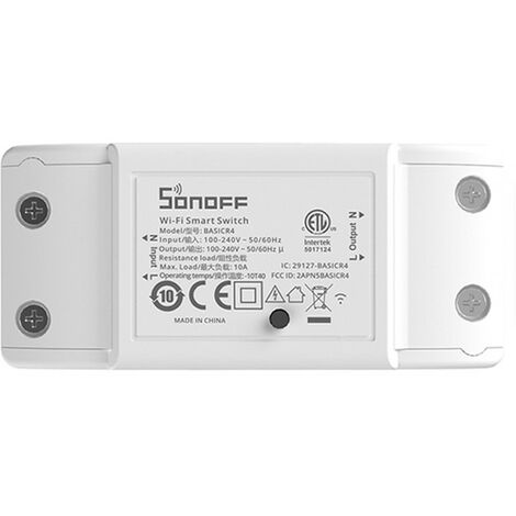 Trade Shop - Interruttore 10a Wifi Sonoff Casa Compatibile  Alexa  Google Home Basicr3