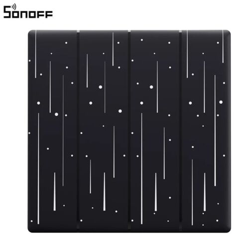 Sonoff Cover Starry Sky per TX Ultimate T5-86 4 Pulsanti