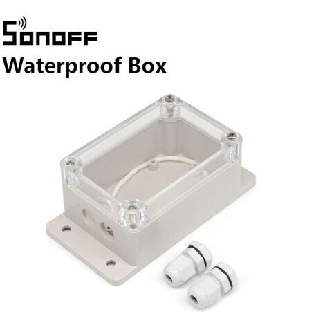 Sonoff IP66 Caja Impermeable Wifi Smart Home Domotica Sonoff Basic Interruptor