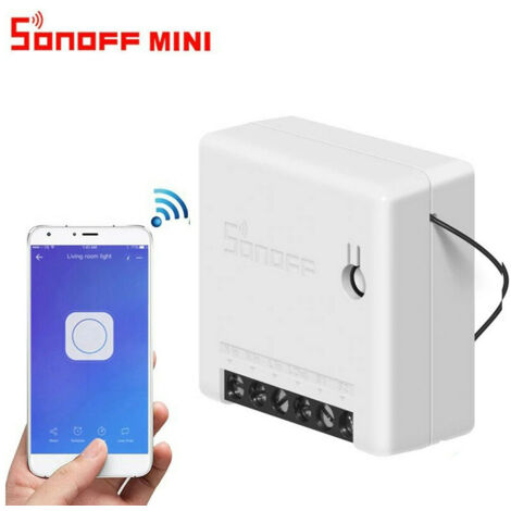Sonoff Mini DIY Smart Switch WiFi Interruttore Intelligente Deviatore 2 Vie