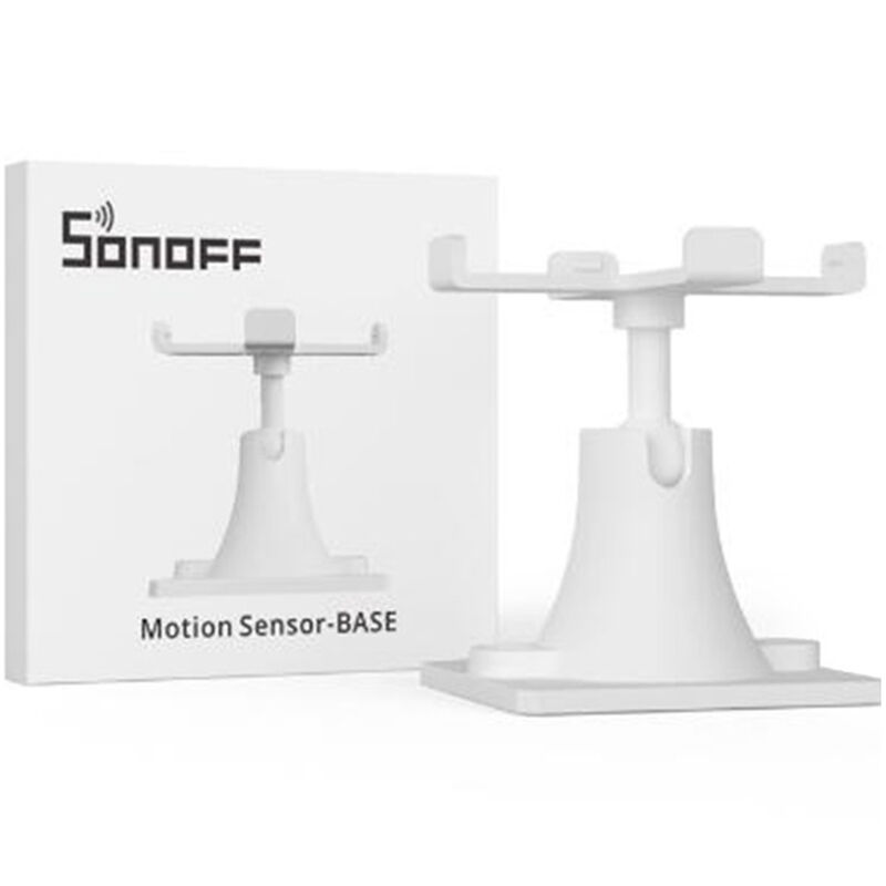 Motion Sensor-BASE Itead For PIR3-RF Or SNZB-03 360 Degree Rotating Bracket Stand For SNZB-03 ZigBee pir Motion Sensor,model:White - Sonoff