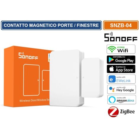 SONOFF SNZB-04 &ndash ZigBee Sensori Per Porte e Finestre