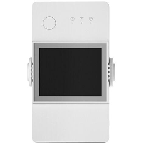 SONOFF THR316D TH Elite 16A Interruttore WiFi intelligente con schermo LCD per monitorare temperatura e umidità, controllo automatico di caldaie e irrigazione, compatibile con Alexa e Google Home