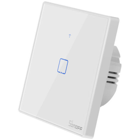 SONOFF WLAN-Wandschalter, T2EU1C, Touch- und Sprachsteuerung.