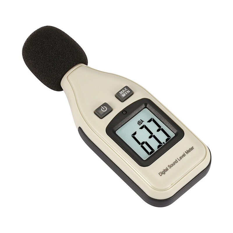 Sonomètre Décibelmètre Compact Portable Ecran LCD - Outil pour mesurer le niveau de nuisance sonore de