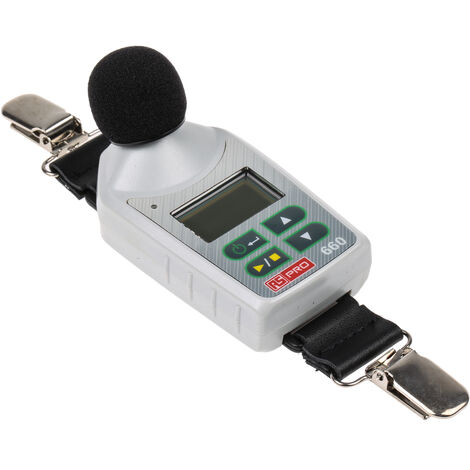 Sonomètre enregistreur RS PRO RS-660 140dB avec filtres A, C, Type 2, Z