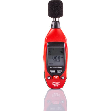 Sonomètre RS PRO RS-95 130dB avec filtres A, C ( Prix pour 1 )