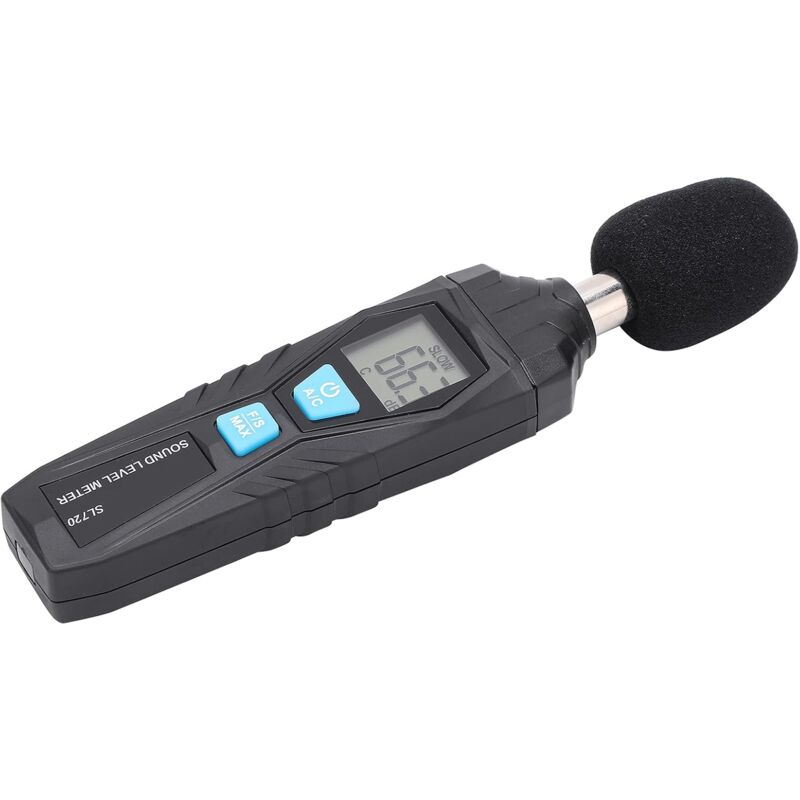 Sonomètre SL720 30130dB, Testeur De Bruit Haute Précision, Détecteur De Bruit Haute Sensibilité Instrument De Surveillance du Bruit Détecteur De