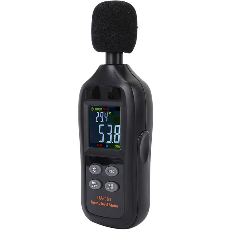Sonomètre Testeur de Bruit, Sonomètre Numérique UA961 Bureaux UA961 pour Usines
