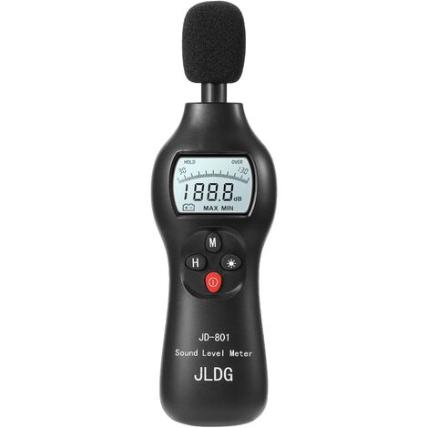 Sound Meter numérique précision niveau sonore en décibels compteur Précis bruit Testeur 
