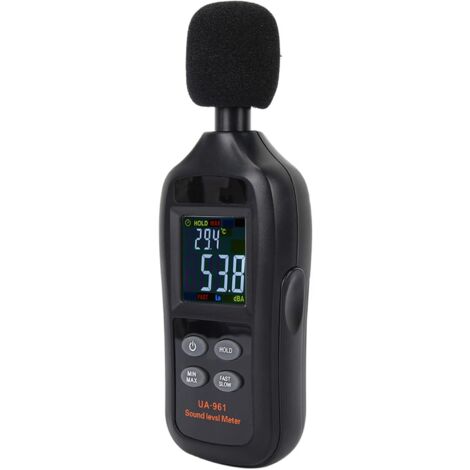 Sonómetro digital UA961 para oficinas y fábricas.