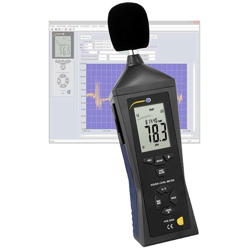 PCE-322A PCE-322A Enregistreur de données de niveau sonore W355352 - Pce Instruments