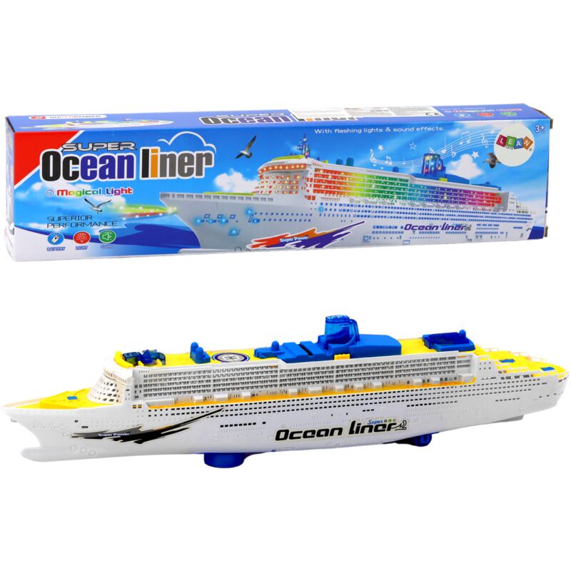 Sons des feux de route des navires de croisière pour passagers