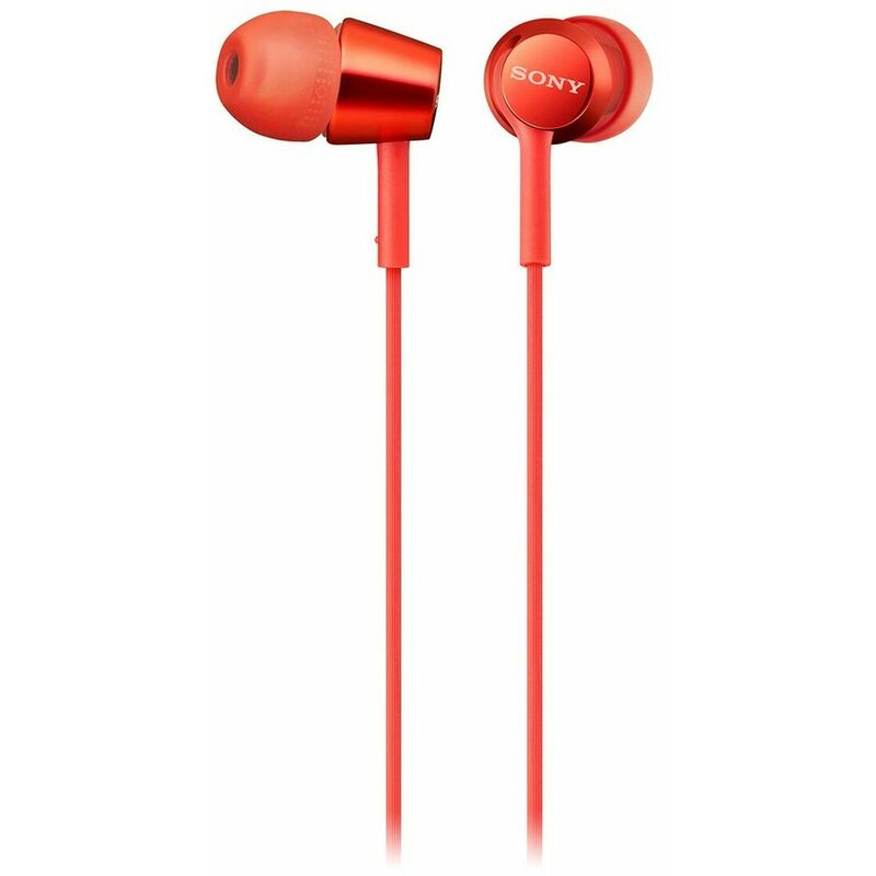 

Auriculares con Micrófono MDR-EX155AP Rojo - Sony