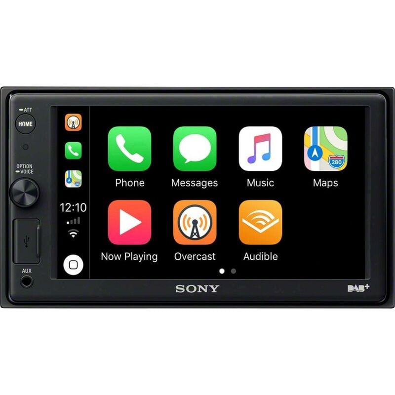 Sony - XAV-AX1005KIT Ampli-tuner multimédia 2 din AppRadio, kit mains libres bluetooth, tuner dab+, connexion possible à une caméra de recul R147021