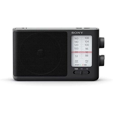 Sony ICF-506 Radio portative FM noir
