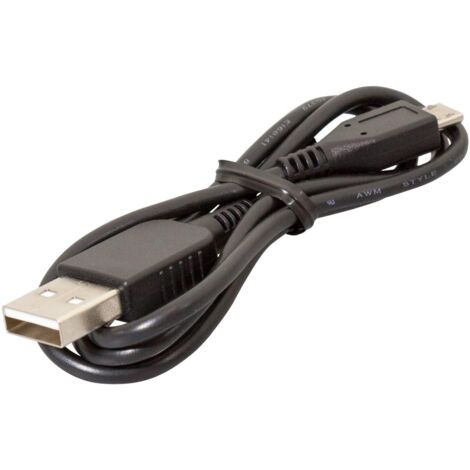 Sony MicroUSB/USB - Câble USB (Micro-USB A, USB A, 2.0, connecteur mâle / connecteur mâle, noir)
