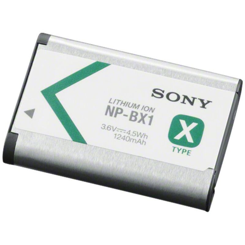 NP-BX1 - Batterie de caméra pour DSC-RX100, DSC-RX1 (Li-Ion 1240 mAh), Blanco - Sony