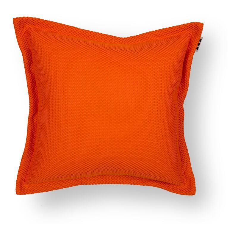 Soo Santaï Cushion Floating coussin flottant 65x65x25cm, resistant aux UV, Orange, sans polystyrène