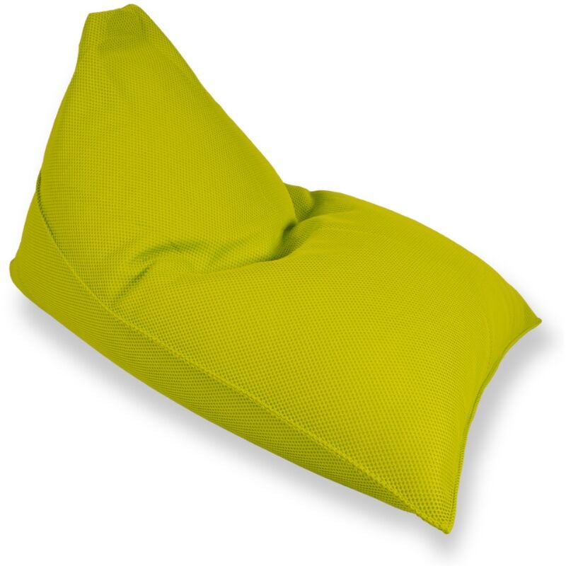 Soo Santaï - Lazy Bro fauteuil poire 140x120x90cm interieur & exterieur flottant, dehoussable et resistant aux uv, Vert, sans polystyrène