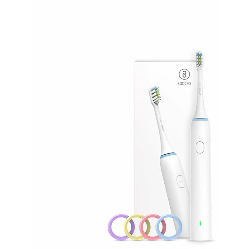 

Soocare Cepillo de dientes electrico a prueba de agua X1 Cepillo de dientes sonico recargable Cepillo de dientes ultrasonico mejorado Cuidado de la