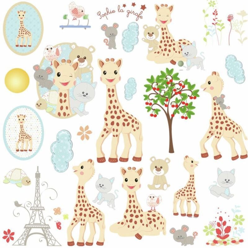 Sophie la girafe - Stickers repositionnables Sophie la Girafe