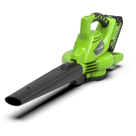 Soplador Aspirador a batería Greenworks de 40 V GD40BV (No incluye ni batería ni cargador)