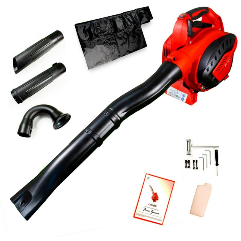 

Soplador aspirador Ciclon 26cc - Powerground