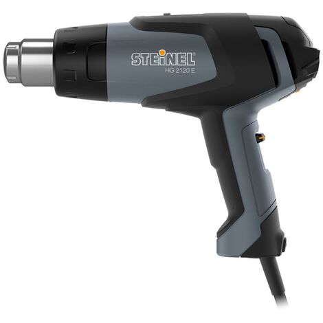 Steinel Professional Kit HG 2120 y pistola de aire caliente 2200 W 80 – 630 °C (1 °/2 °/3 ° nivel) 150/150 – 300/300 – 500 l