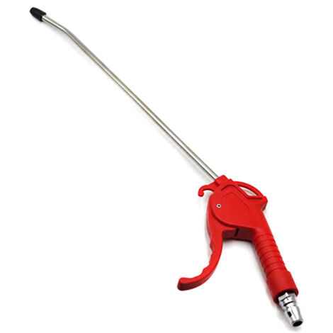 Soplador de aire de alto caudal para compresor: sopla aire y cenizas, boquilla con conexión de 1/4 de pulgada, longitud de 30 cm/11,8 pulgadas.