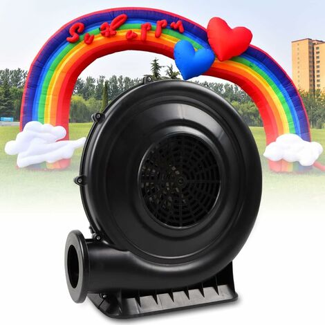 Soplador de alta presión Bomba para castillo hinchable 250 W Ventilador silencioso Soplador de gran volumen para juguetes hinchables Soplador Bomba de aire Ventilador para máquina de viento Ventilador