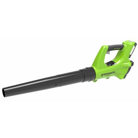 Soplador de hojas 24 V batería no incluida G24AB 2402207 Greenworks - Multicolor