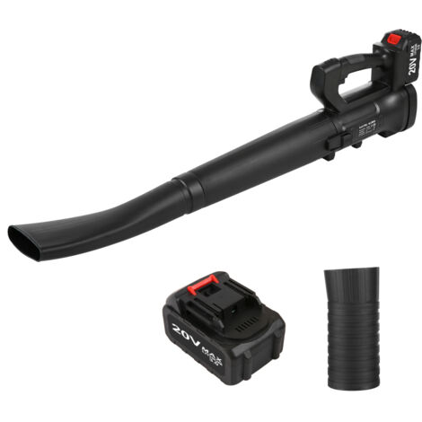 Soplador de hojas inalámbrico – 332 CFM / 150 MPH, 6 velocidades, pantalla LCD, 2 baterías de 3.0 Ah + cargador, potente herramienta portátil para el cuidado del césped.