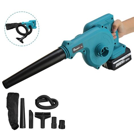 DRILLPRO Soplador inalámbrico a batería MUSTOOL 18V 1500W 1 batería LBTN