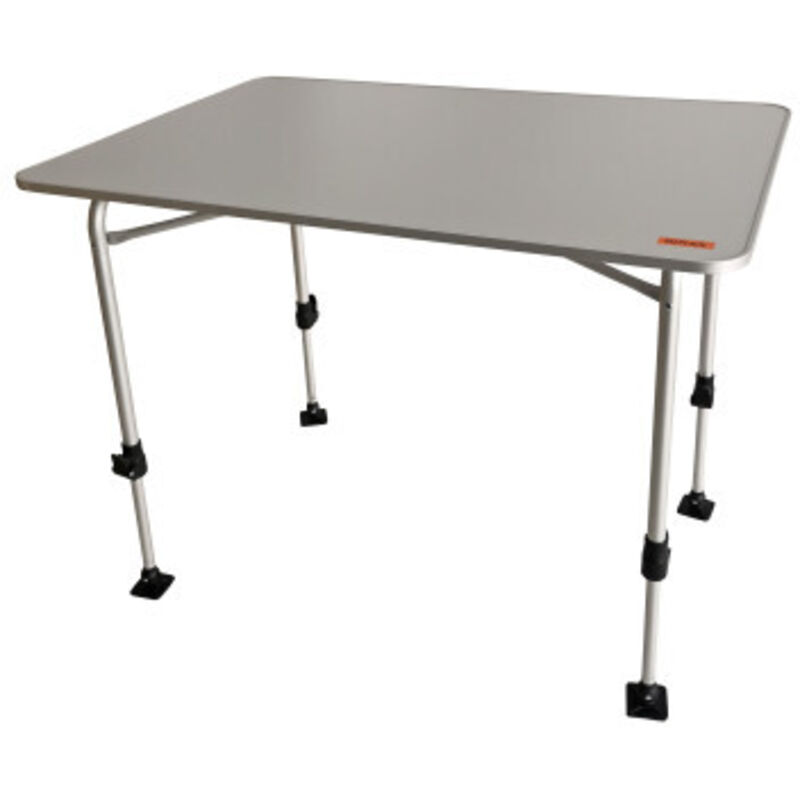 SOPLAIR Table Allégria 2 Personnes Pieds Réglables Camping Car Gris