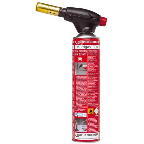 Soplete a gas cartucho piezo 3b rofire super ego