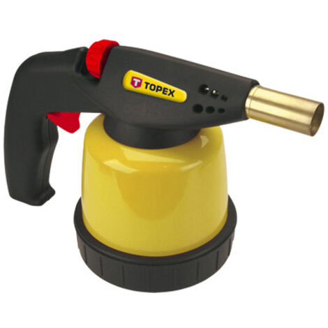 Soplete de gas Topex - 1350 °C, encendido piezoeléctrico