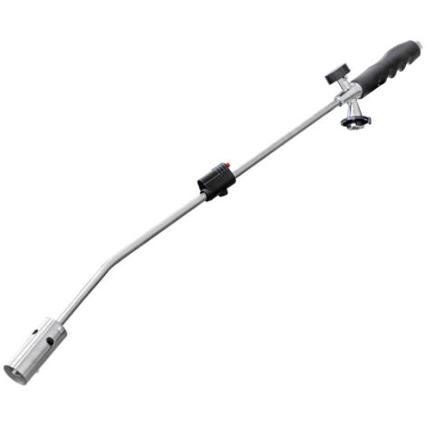 WOLFPACK soplete quemar hierba con encendido piezoelectrico funcionamiento con cartucho gas