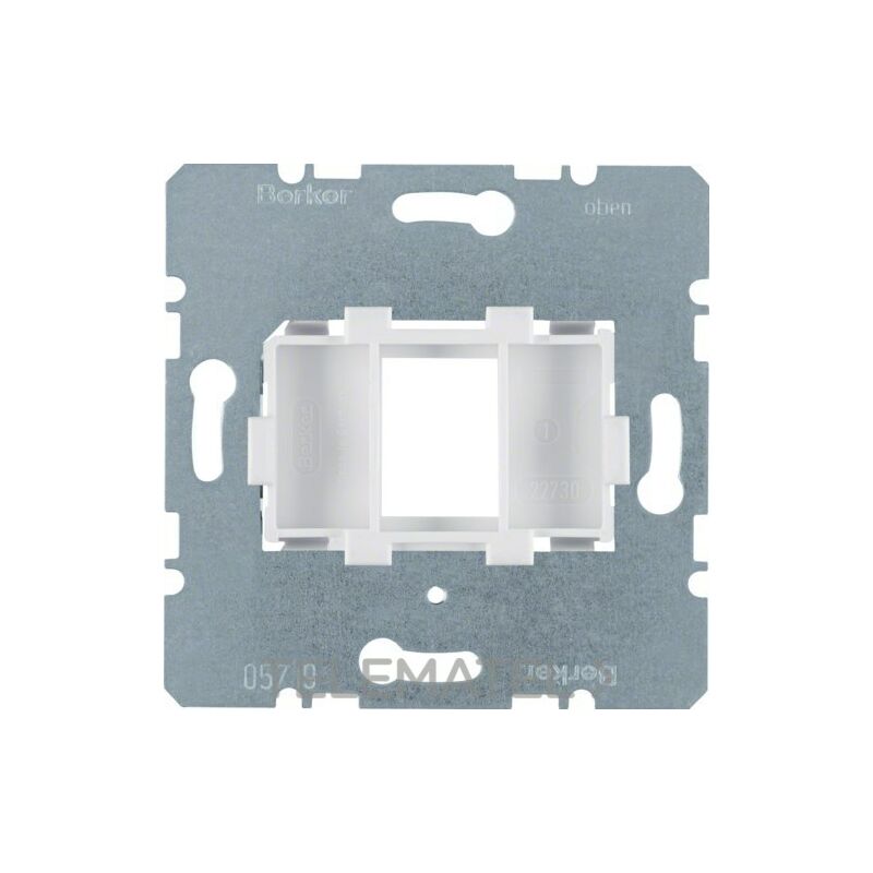 

Soporte 1 toma modular jack blanco 454002 HAGER 454002