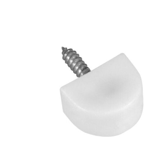 SOPORTE 165 Ø14X22MM. PLASTICO BLANCO (BL-8) 20308