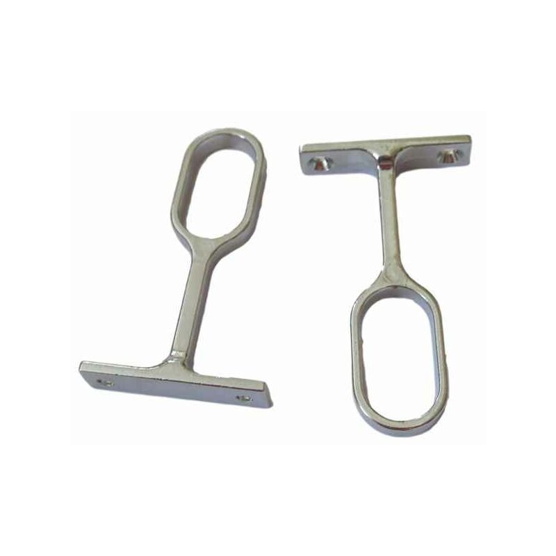 

Soporte 30 x 15 mm Ovalado Armarios (2uds) (Reacondicionado A+)